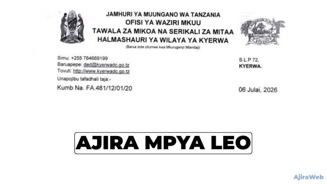 Kyerwa District Council Temporary Revenue Collector Vacancies 2026 (37 Posts)
