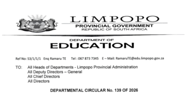 Limpopo Department of Education Promotional Posts 2026 Now Open – CES, DCES and SES Vacancies