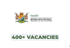 Mpumalanga Department of Health Vacancies 2026 – Multiple Government Job Opportunities