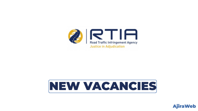 Road Traffic Infringement Agency (RTIA) Vacancies 2026 - Multiple Positions
