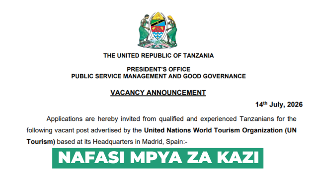 UN Tourism Director, Administration and Finance Job Opportunity 2026