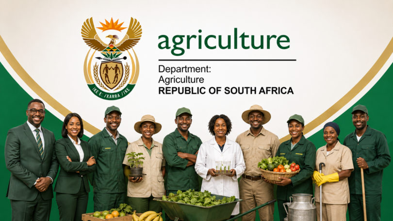Department of Agriculture (DOA) Vacancies 2026 (x5 Posts)