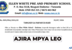 Ellen White School Vacancies 2026