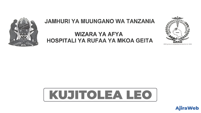 Geita Regional Referral Hospital Volunteer Vacancies 2026