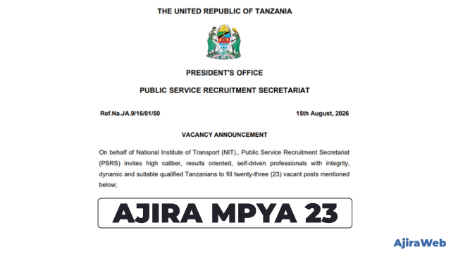 NIT Vacancies 2026 – 23 Positions at National Institute of Transport