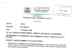 Department of Transport and Community Safety Limpopo Vacancies 2026