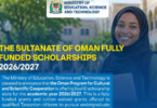 Sultanate of Oman Fully Funded Scholarships 2026/2027 for Tanzanian Students