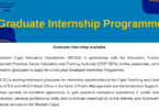 Western Cape Education Department (WCED) Graduate Internship Programme 2026