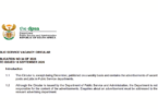 DPSA Vacancy Circular 34 of 2026
