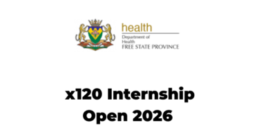Free State Department of Health Graduate Internship Programme 2026: 120+ Vacancies