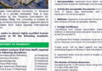 KIUT Assistant Lecturer Pharmacy Vacancies 2026: Multiple Positions Available
