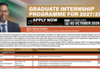 KZN EDTEA Graduate Internships 2027/29: 139 Internship Opportunities