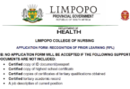 Limpopo College of Nursing Applications 2027 Now Open (1)