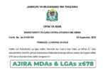 MDAs and LGAs 678 Vacancies September 2026