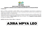 PBZ Sales Officer Vacancies 2026: 26 Posts Available in Zanzibar