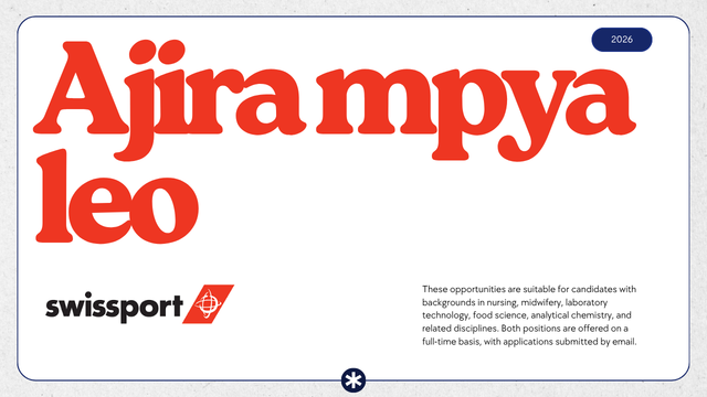 Swissport HR Generalist Vacancy 2026 in Kilimanjaro
