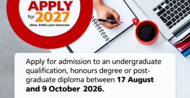 Unisa Applications 2027: How to Apply Online Step by Step