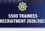 SAPS POLICE TRAINEE VACANCIES 2026/2027 – 5,500 POSTS The South African Police Service (SAPS) invites applications from eligible South African citizens for 5,500 Police Trainee positions for the 2026/2027 financial year. 💰 Stipend: R5,000 per month during training. 📍 Available Provinces: ▪️ Gauteng ▪️ Limpopo ▪️ Mpumalanga ▪️ North West ▪️ Free State ▪️ KwaZulu-Natal ▪️ Eastern Cape ▪️ Western Cape ▪️ Northern Cape Minimum Requirements: ▪️ Grade 12 or equivalent qualification ▪️ Must be between 18 and 35 years old 📅 Closing Date: 13 November 2026 How to Apply: 🔗 Apply Online and Download the Advert: https://bit.ly/4jsmGbH 📢 Share this opportunity with anyone who dreams of becoming a police officer!