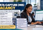 Department of Higher Education and Training Data Capture (MIS) Vacancy: Grade 12 Applicants Can Apply